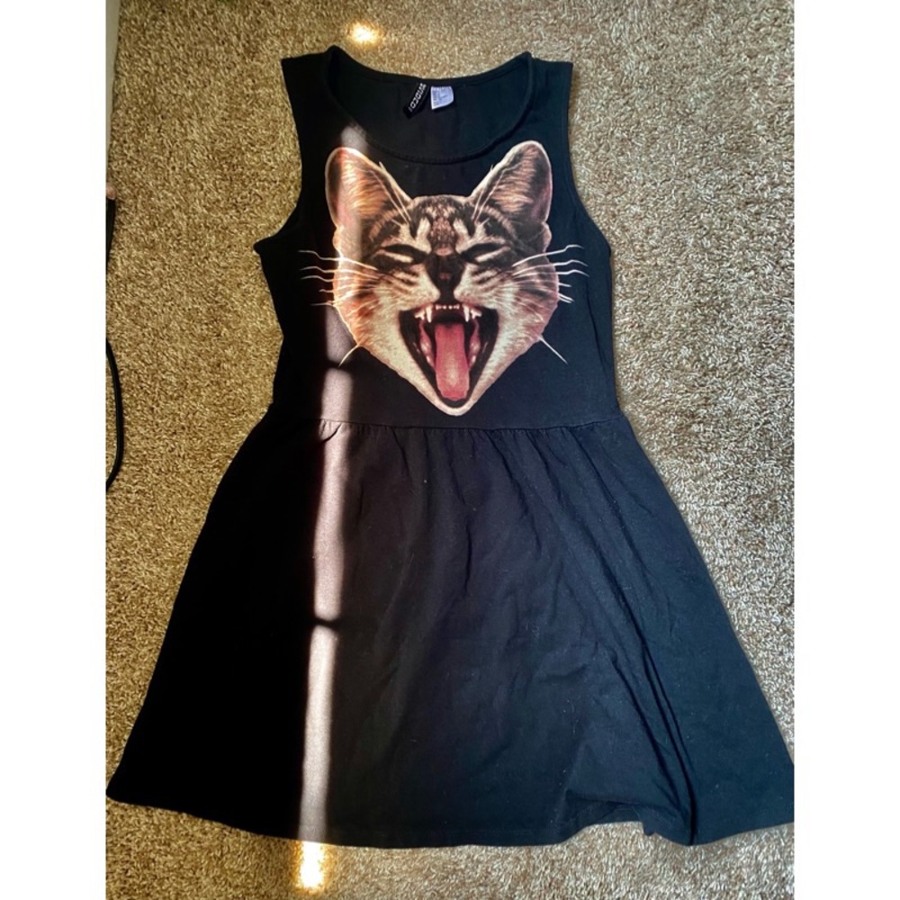 Cat skater dress